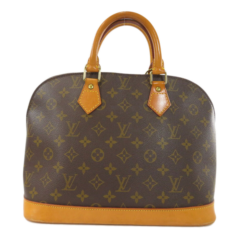 Louis Vuitton Handbag Monogram Canvas Alma Brown